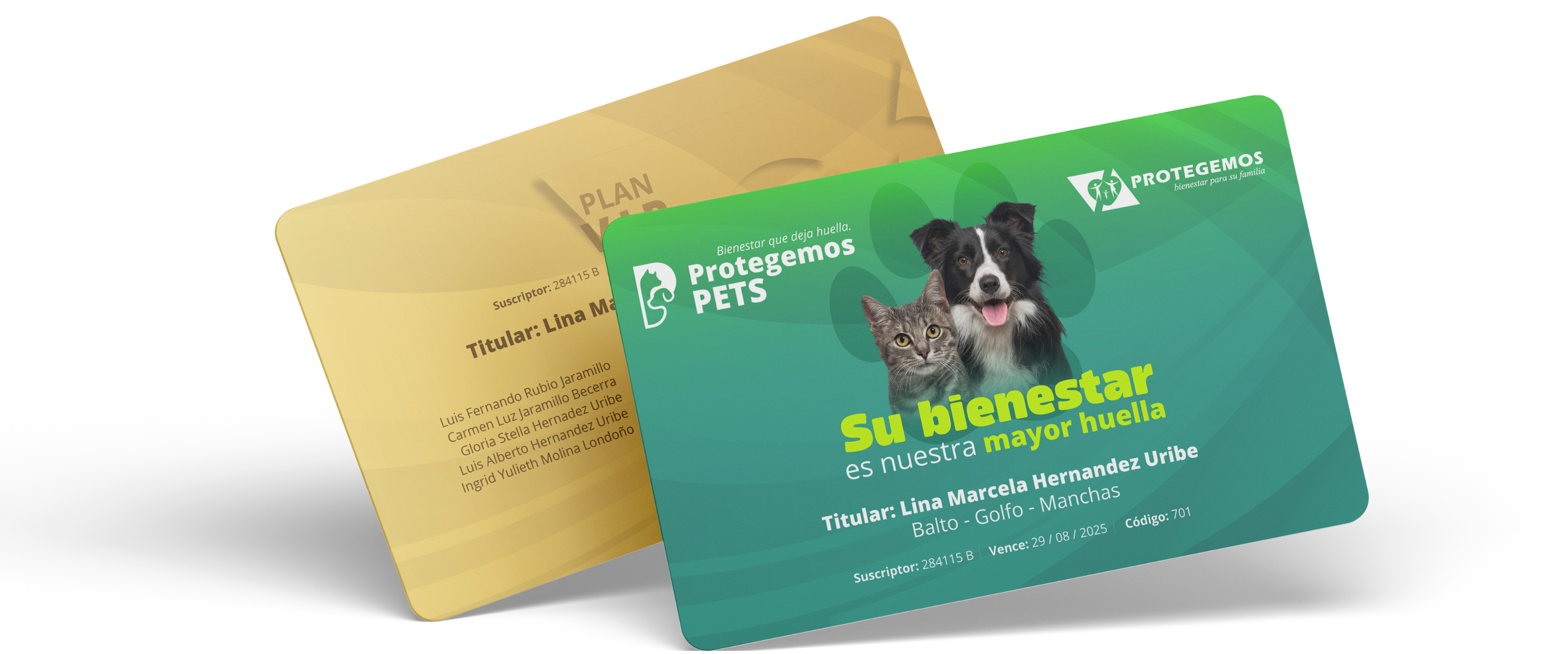 Carnet 3D PLAN VIP Protegemos
